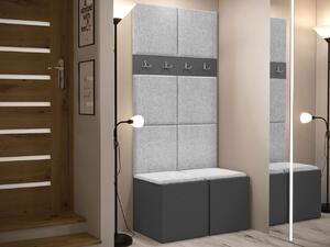 Mobilier hol Tovenaz IV (grafit + gri). 1123055