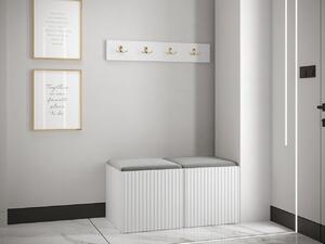 Mobilier hol Torro VI (alb + oțel gri). 1123165