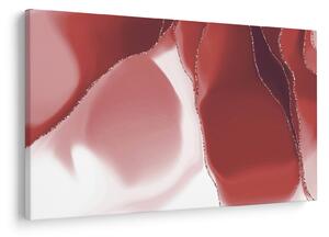 Tablou - Floare abstractă roșie N⁰3 (90x60 cm)