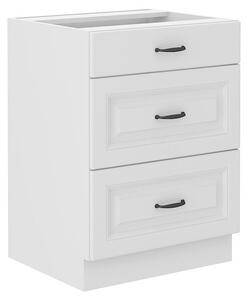 Dulap inferior de bucătărie Vintageline BB (alb). 1122890