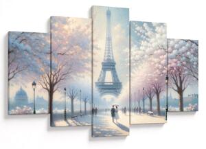 Tablou - Pictură din Paris (150x105 cm)