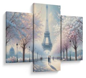 Tablou - Pictură din Paris (90x60 cm)