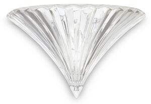 Ideal Lux - Aplica de perete SANTA, 1x E14, 40W, 230V, sticlă transparentă