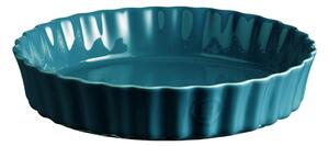 Formă din ceramică pentru tort Emile Henry, ⌀ 28 cm, albastru turcoaz
