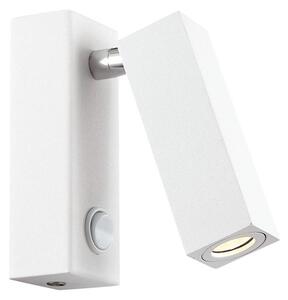 Ideal Lux - Aplica spot LED de perete PAGE, 3W, 230V, CRI 90, alb