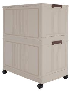 Dulap Pillia 1 (alb + maro). 1119426