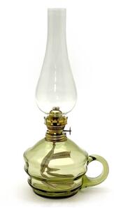 Lampă cu petrol KLÁRA 34 cm verde pădure