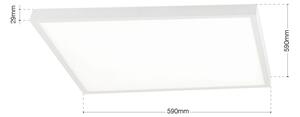 Orion - Plafonieră LED dimabilă DISC LED/46W/230V 2700/3000/4000K 59x59 cm alb
