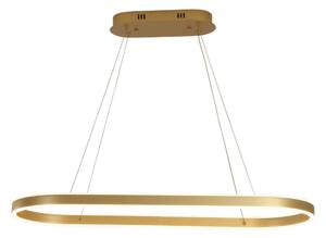 Brilagi - Lustru suspendat pe cablu PONDIE LED/44W/230V 80x30 cm auriu