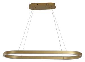 Brilagi - Lustru suspendat pe cablu PONDIE LED/44W/230V 80x30 cm auriu