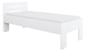 Pat de o persoană 90x200 cm Boyard (alb). 1119502