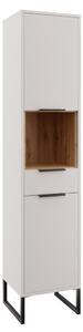Dulap Cubin 01 (alb + stejar artisan). 1119510
