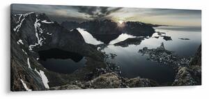 Tablou - Munții norvegieni (120x50 cm)