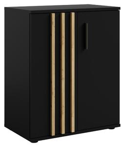 Dulap Tullin 1 (negru + stejar artisan). 1119599