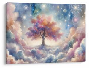 Tablou – Arborele vieții printre nori (70x50 cm)