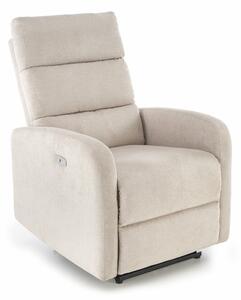 Fotoliu recliner Houston 1902, Bej, Tapiterie, 87x75x95cm, 38 kg