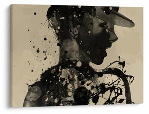 Tablou - Femeie de jazz (70x50 cm)