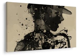 Tablou - Femeie de jazz (90x60 cm)