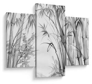 Tablou - Pădure de bambus (90x60 cm)