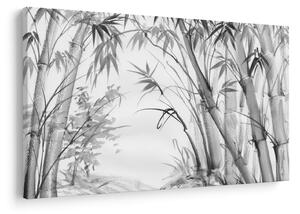 Tablou - Pădure de bambus (90x60 cm)