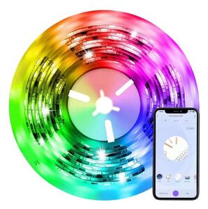 Bandă LED RGB+CCT dimabilă Immax NEO 07725L 24W/230V 5 m IP67 Wi-Fi Tuya