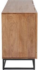 Comoda din lemn cu patru usi, Madeira Hell 177x75 cm
