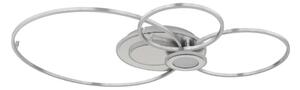 Globo 68278-36 - Plafonieră LED dimmabilă BELTRAN LED/36W/230V argintie+telecomandă
