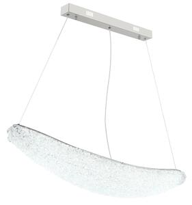 Globo 68524-40 - Lustru LED dimabil pe cablu KRISTALLA LED/40W/230V crom lucios + telecomandă