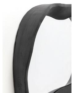 Oglinda de perete asimetrica Dynamic 40x34 cm neagra