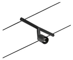 Paulmann 94446 - Sistem complet cu cablu SALT, 230 V, set 5 x GU5,3/10W, negru