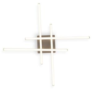 Brilagi - Plafonieră LED STRIPES, 37W, 230V, argintie