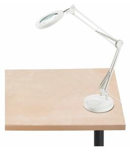 Lampă LED dimabilă de masă cu lupă Extol LED/8W/5V 2900/4500/7500K alb