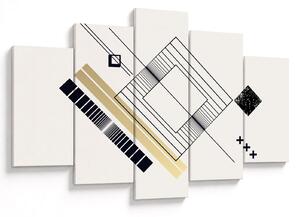 Tablou - Forme geometrice N⁰6 (150x105 cm)