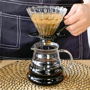 Coffee Maker manual din sticla termorezistenta 500 ml