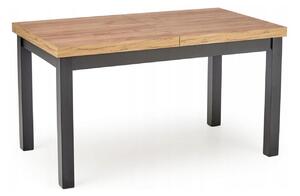 Masă Houston 559Negru, Craft stejar, 8x8x14cm, ExtensieExtensie, PAL laminat, Lemn