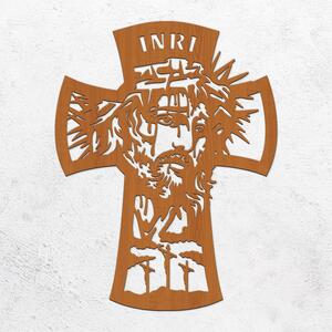 DUBLEZ | Cruce din lemn - Răstignirea lui Iisus