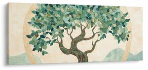Tablou – Mozaic elegant cu arbore (120x50 cm)