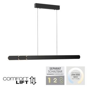 Schöner Wohnen 12577-18 - Lustră LED dimabilă pe cablu ADRIANA, 2xLED/24W/230V, negru