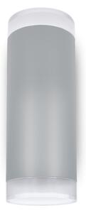 BRILAGI - Aplica de perete LED RGBW pentru exterior MATERA 2xGU10/4,8W/230V gri IP54