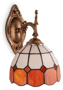 Brilagi - Aplică de perete Tiffany Sienna 1xE14/40W/230V