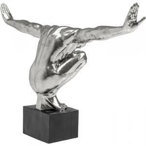 Obiect decorativ Athlete XL Argintiu