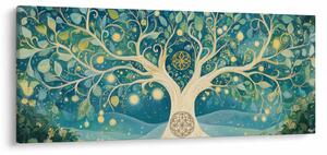Tablou – Arbore magic cu spirale (120x50 cm)