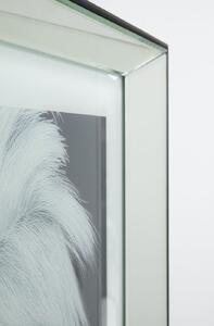 Tablou cu rama din oglinda Artist Dog 60x60cm