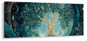 Tablou – Arborele vieții în univers (120x50 cm)
