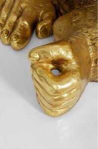 Figurina decorativa Gorilla Auriu XL 180 cm