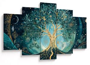 Tablou – Arborele vieții în univers (150x105 cm)