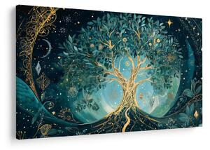 Tablou – Arborele vieții în univers (90x60 cm)