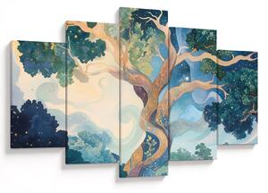 Tablou – Arbore cosmic (150x105 cm)