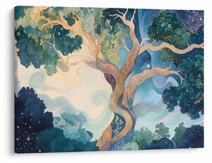 Tablou – Arbore cosmic (70x50 cm)