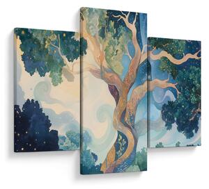 Tablou – Arbore cosmic (90x60 cm)